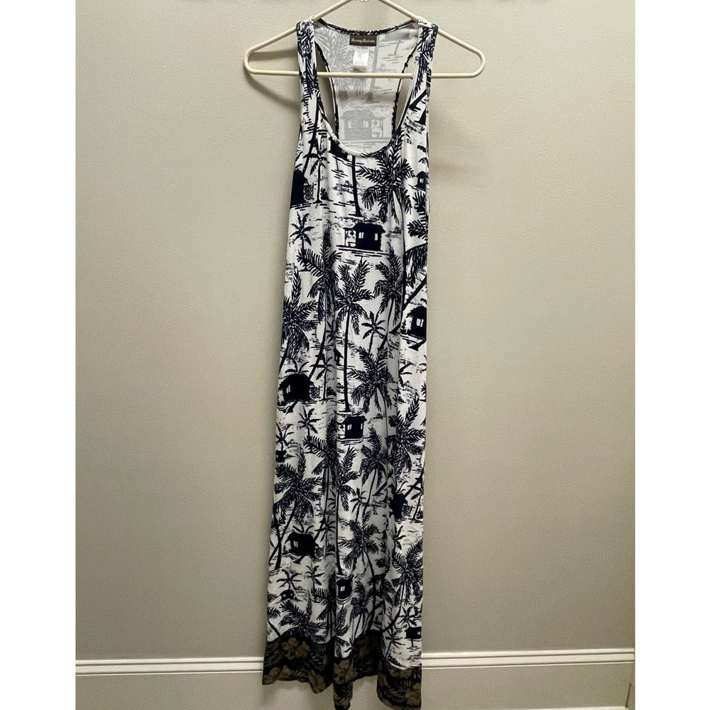Tommy Bahama maxi dress with racer back